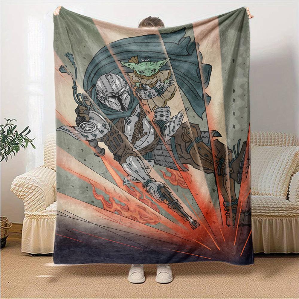 Star Wars Blanket Soft Warm Cozy Perfect for Livingroom Picnics Office Chair for All Seasons Stylish Decor Ideal Gift for Friends Family Couples Picni