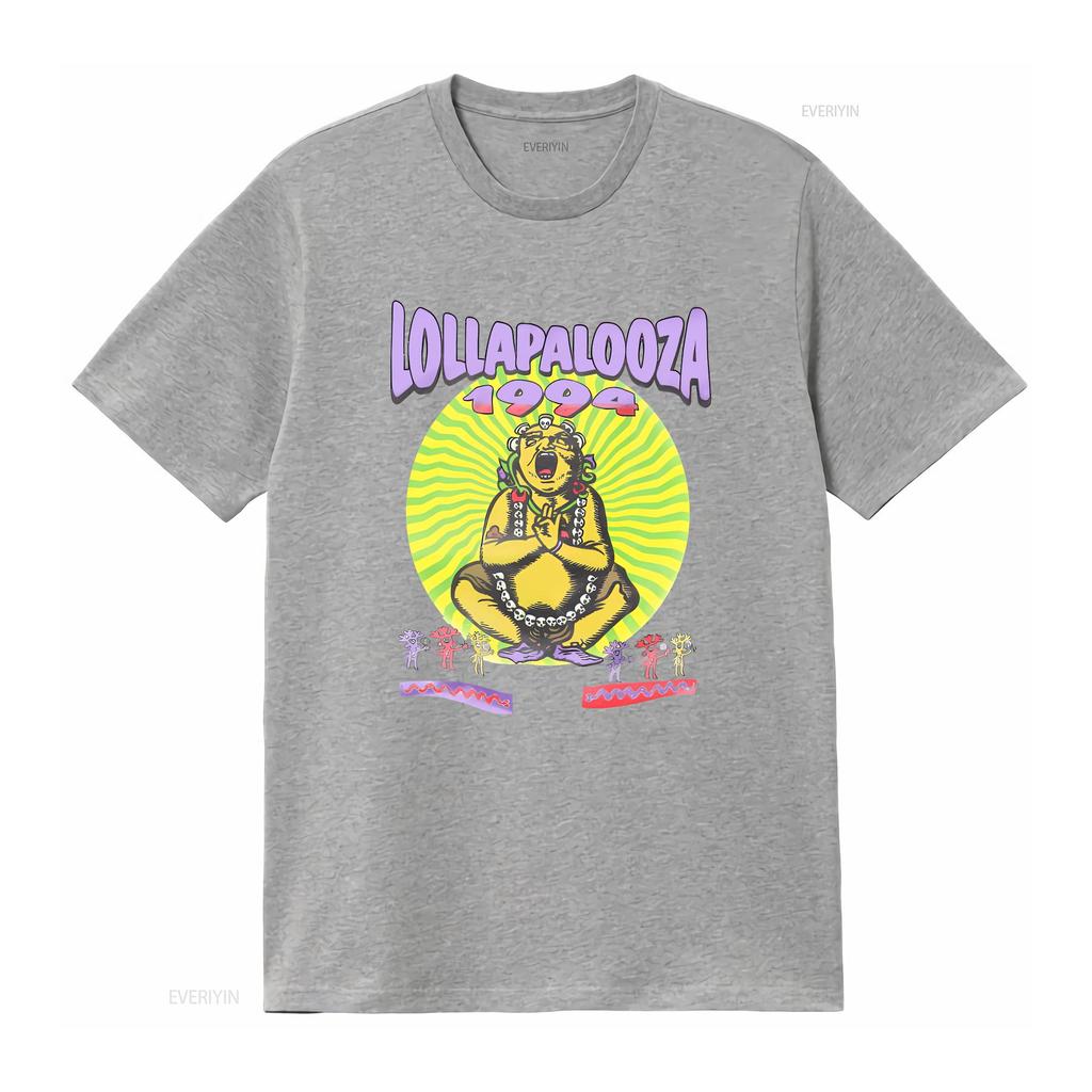Vintage 1994 Lollapalooza Tour T Shirt vintage Washed graphic Stretched Stylish Soft Casual Comfortable streetwear Breathable