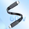 60W Fast Charging USB3.2 Cable 10Gbps Data Cable USB a To Type C Cord  Laptop Mobile Phone