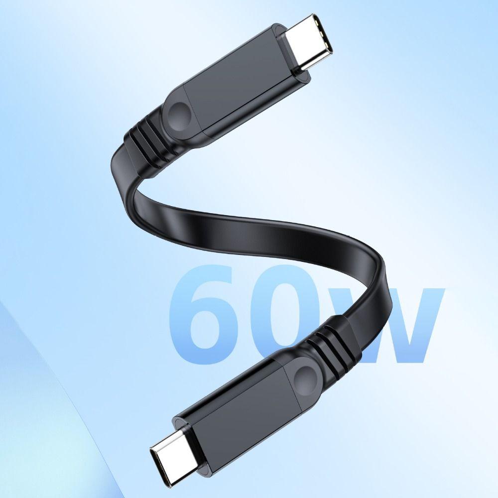 60W Fast Charging USB3.2 Cable 10Gbps Data Cable USB a To Type C Cord  Laptop Mobile Phone