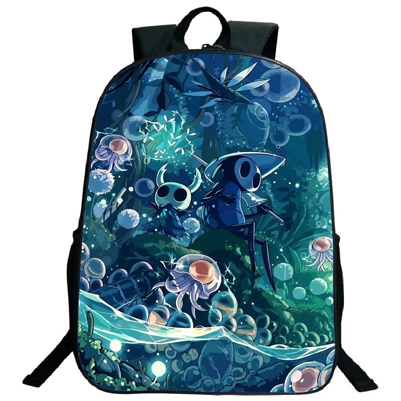 Hollow Knight 2 Backpack Silksong School Bag Hornet Fridge Magnet Boy Children Kid Child Teenager Schoolbag Primary Bookbag Teen Bagpack