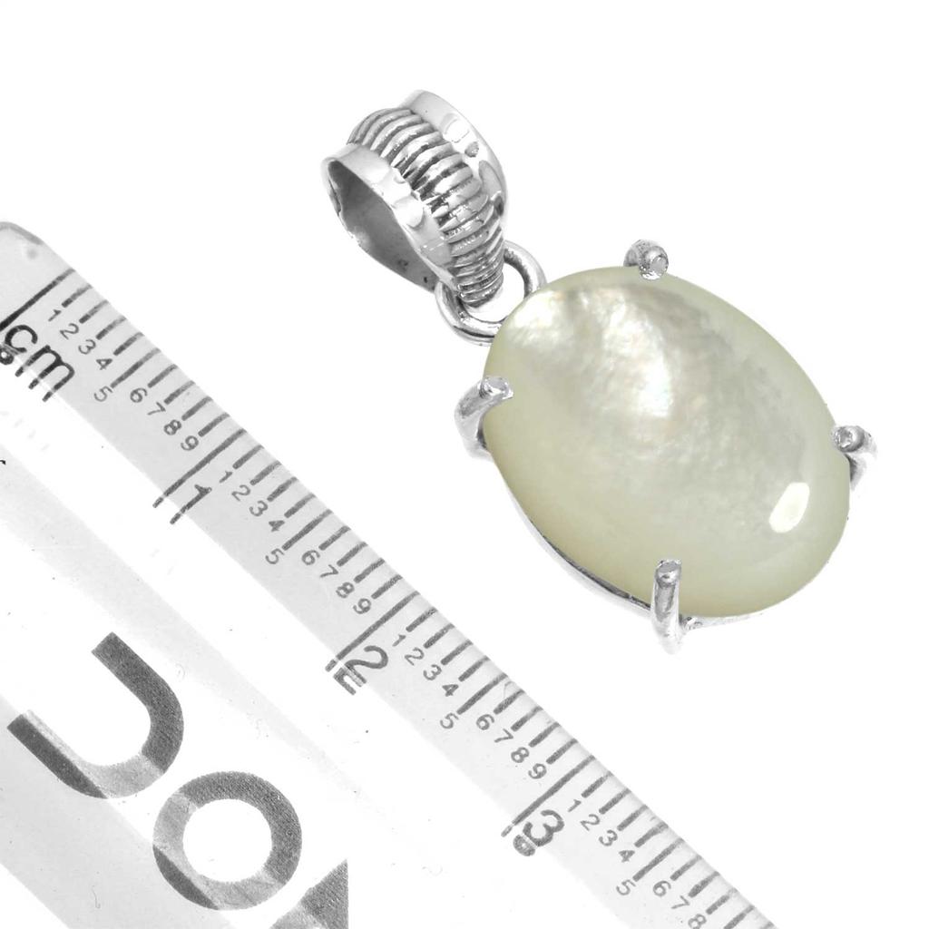 925 Sterling Silver Pendant Women Gemstone Handmade Jewelry Friendship Day Gift Blue Green Purple Copper Turquoise Pearl Lapis Mother Of Pearl