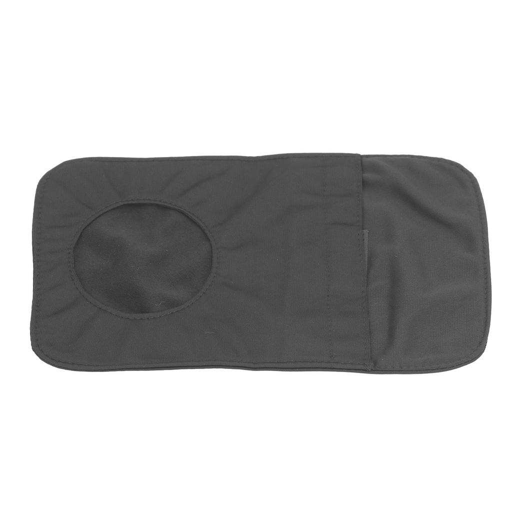 Colostomy Bag Cover Prevent Dirty Breathable Washable Universal Cotton Ostomy Pouch Cover Black