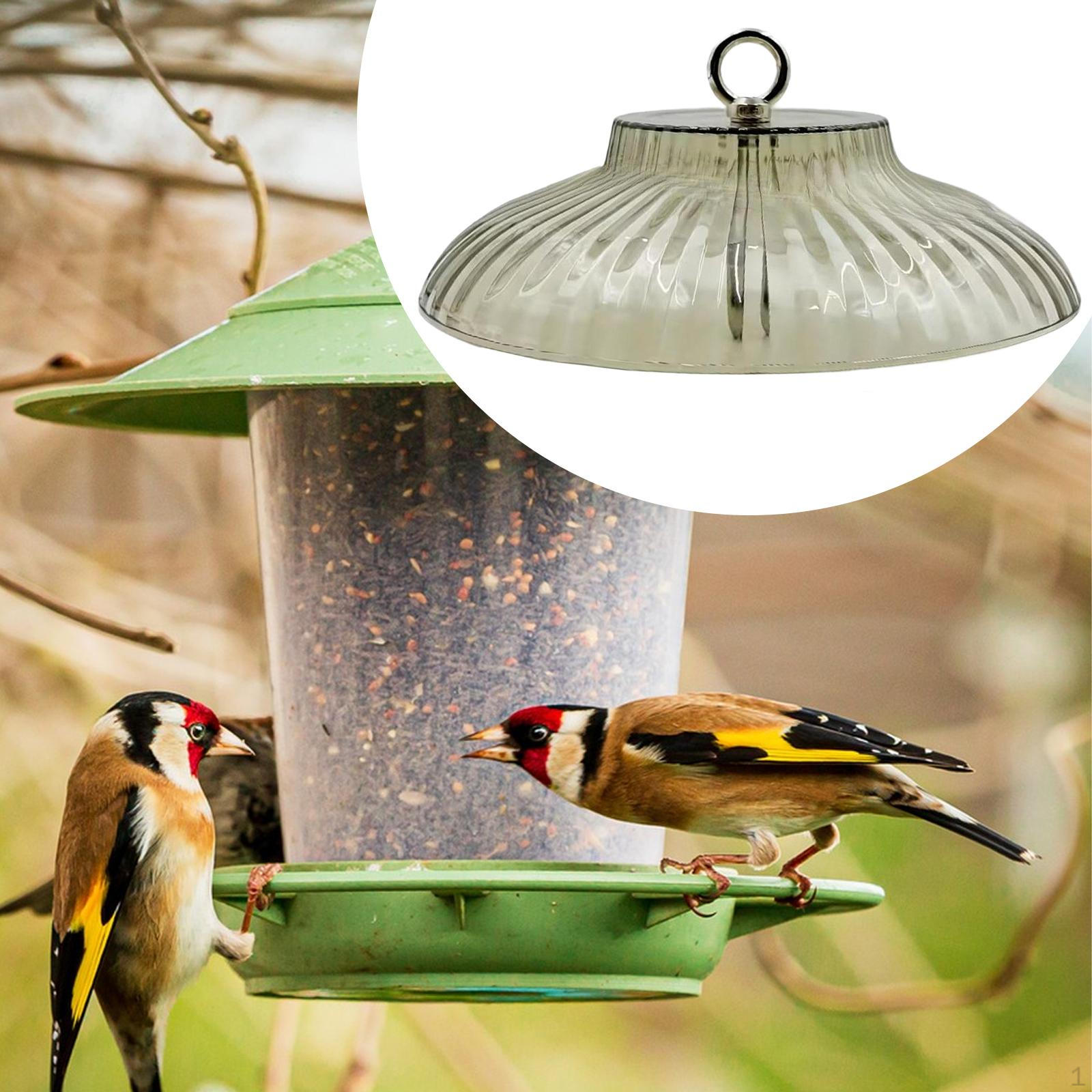 

Baffle for Bird Feeders Versatile 9.84 Full Protection Rustproof Feeder Cover Weatherproof чистый