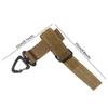 Outdoor Nylon Safety Hanging Buckle Glove Hook Climbing Rope Storage