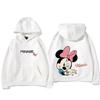 2025 New Listing Male and Female Couples Mickey Minnie Disney Printed Hoodie Parent-child Cartoon Printed Loose Hoodie