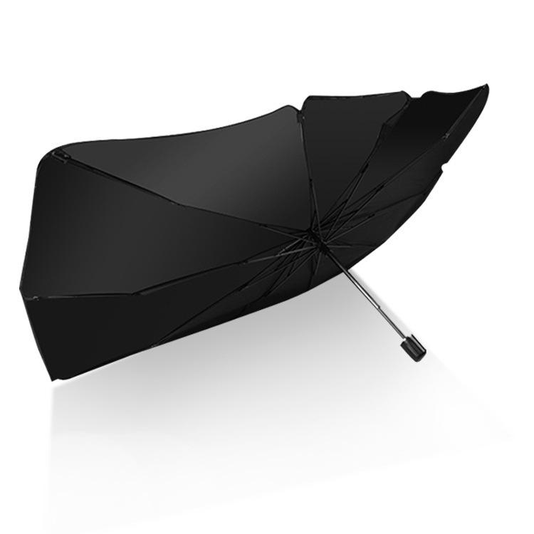 Retractable Car Windshield Sunshade Umbrella – Heat Insulation & Sun Protection