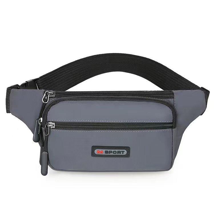 Multifunctional Simple Fanny Pack Men's Cashier Change Bag High-quality Waterproof Nylon Messenger Bag Belt Bag