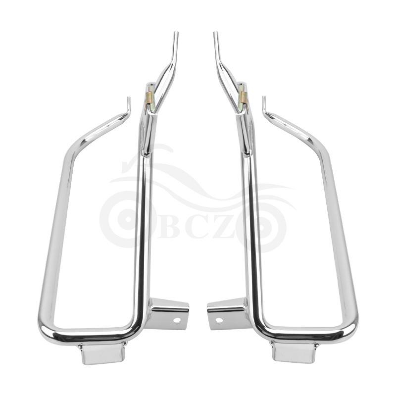 Harley Softail Big Glide Saddlebag Bumper Bracket Set Motorcycle Bumper Bracket Full Set