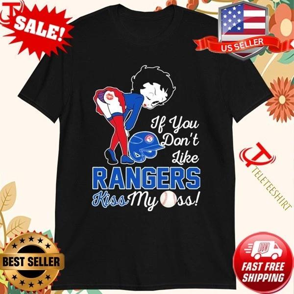 FUNNY Betty Boop If You Don’t Like Texas Kiss My Ass T-Shirt S-5XL 3XL