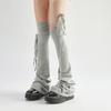 Cotton Hottie Leg Warmers Lace Up Closure Multicolor Lace Up Leg Warmers Cosplay High Tube Style High Tube Leg Warmers JK Girl