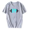Summer New Unisexs Printed Sports Tshirt Muscle Shirt Outdoor Sports Fitness Top Vintage Cotton Roundneck Casual Clothing
