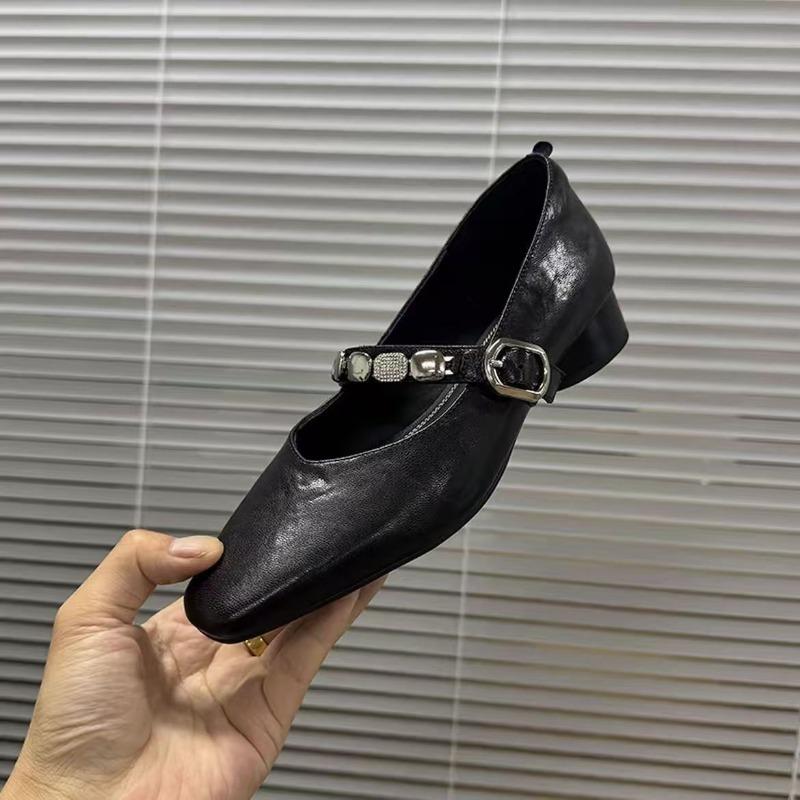 Fashion New fashion and comfortable Roman style retro style small skirt advanced sexy design beautiful outdoor ladies high heels