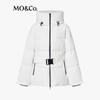 MO&Co. Women's Reversible Hooded Goose Down Jacket