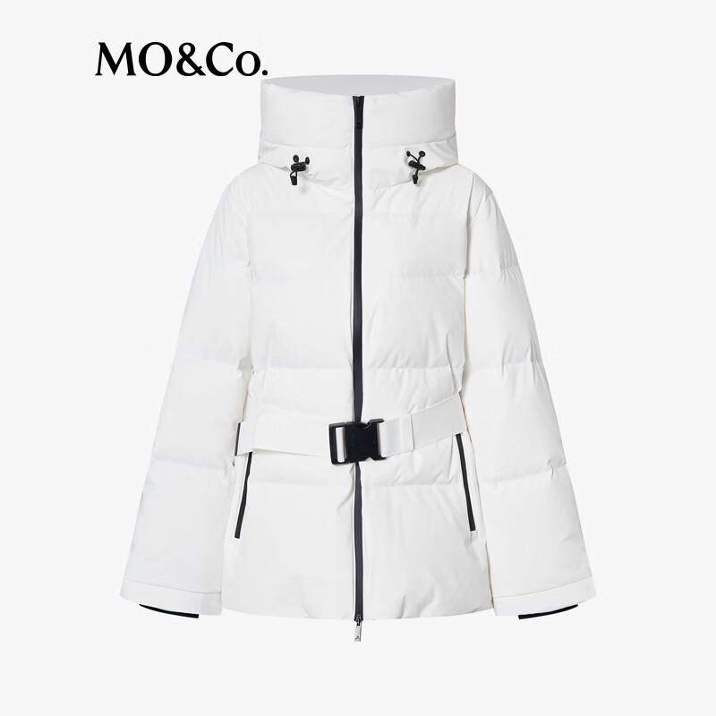 MO&Co. Women's Reversible Hooded Goose Down Jacket