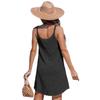 European and American New Product 2026 Sleeveless Suspender Sexy Pullover Button Vest Dress Female Explosion
