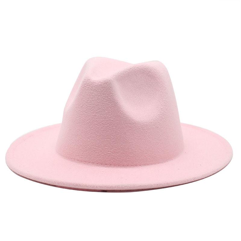 Cappello Fedora in Feltro di Lana per Uomo e Donna Con Protezione Solare e Traspirabilità Per la Moda Estiva