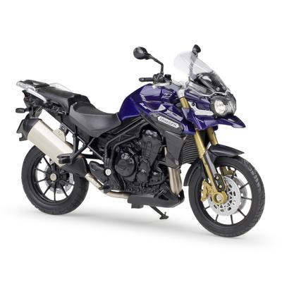 Welly 1/18 TRIUMPH TIGER Explorer Legierung Straßen-Sportmotorradmodell Druckgussmetall Straßenrennradmodell Kinderspielzeug Geschenk