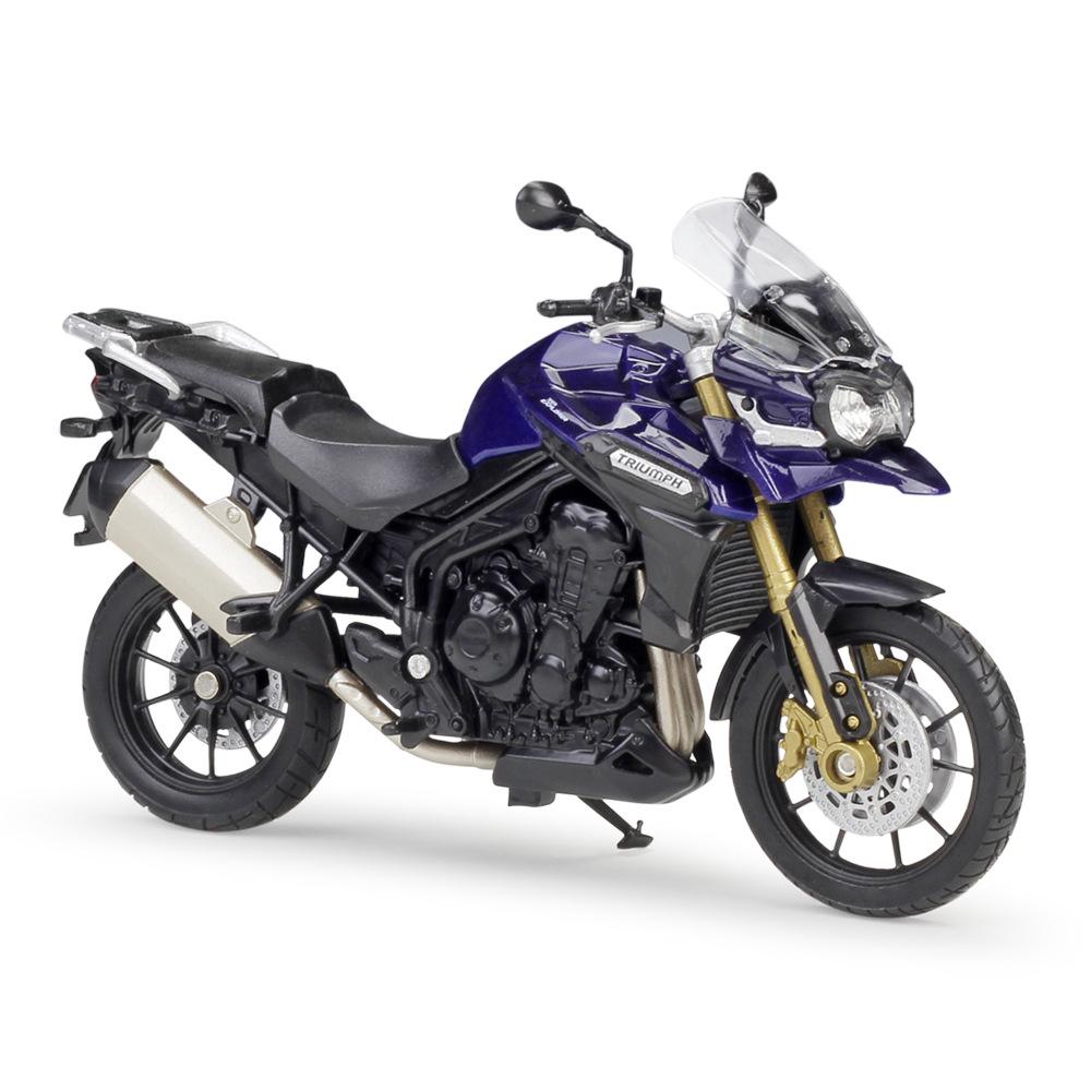 

Welly 1/18 TRIUMPH TIGER Explorer Металлический Модель Дорожного Спортивного Мотоцикла Литье под Давлением Металлический Модель Мотоцикла для Уличных Гонщиков Детские Игрушки Подарок синий