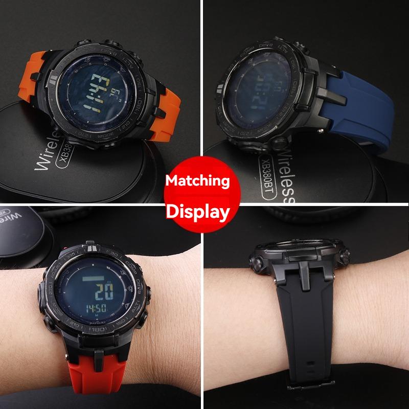 Resin Watch Band For Casio PROTREK PRG300 PRW3000/3100/6000/6100Y Men's Replacement Strap Waterproof Durable Wrist Bracelet