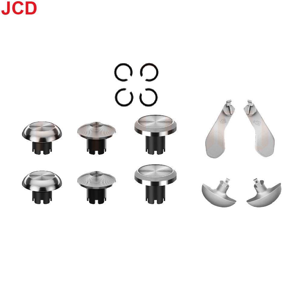 JCD 1 set Originale Per PS5 Edge Elite Manico Gioco Controller Metallo Alto e Basso Tappo Levetta Pagaia Pagaia Pulsante Posteriore Accessorio