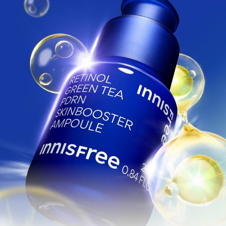 Innisfree Retinol Green Tea PDRN Skinbooster Ampoule 25ml