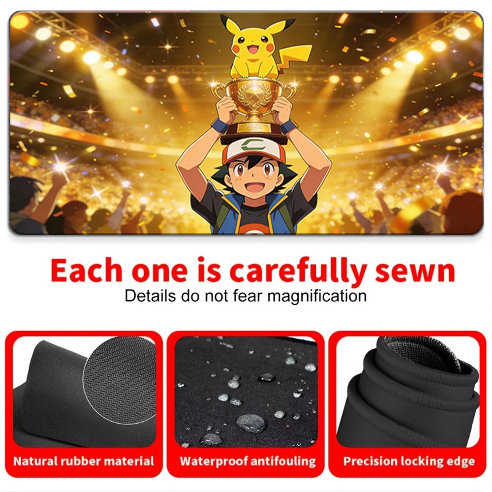 Eevee Anime Gaming Mouse Pad NonSlip Desk Mat 30x80x0.2cm