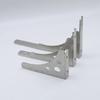 2pc  Newest  Silver Color Tripod Bracket for Wall Shelf Bookcase Compartment Mounting Bracket Mount Fixed Support Shelf