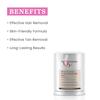 O3+ D-TAN Liposoluble Hair Removal Wax 800G Pack of 1 for Sensitive Skin Face Eyebrow Underarm Stripless Peel Off