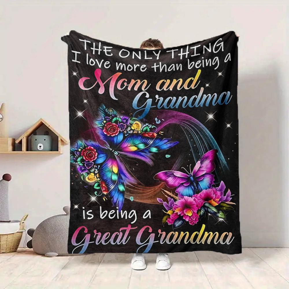 1pc Mother"s Day Gift Blanket - Perfect Gift for Birthdays, Christmas & Halloween- Soft, Warm & Versatile yy250909204
