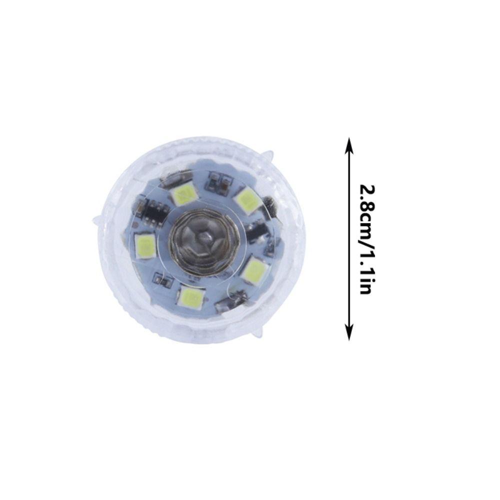 2 Pcs Self-adhesive Car Interior Atmosphere Lights Mini Finger Touch Sensor Car Interior Light Portable High Brightness