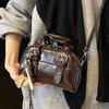Cool Locomotive Style Niche Design Bag Versatile Personality Shoulder Messenger Bag Woman
