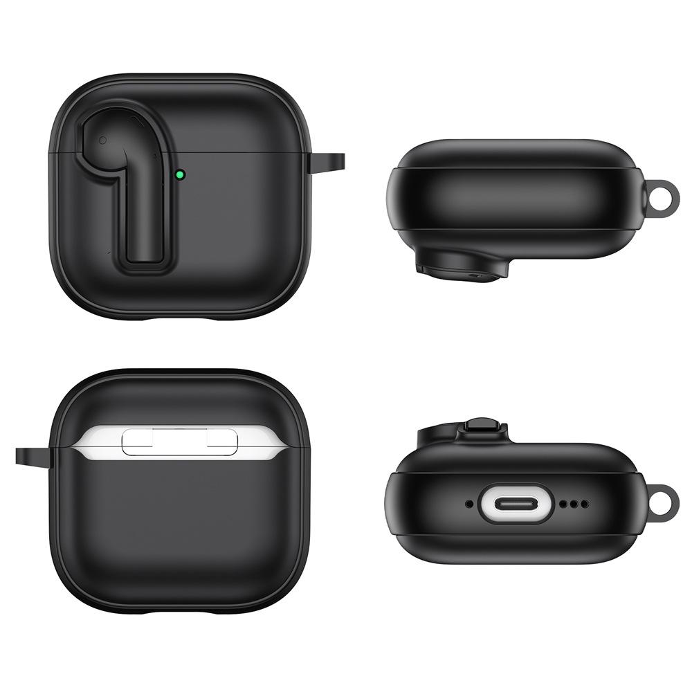 Applicable AirPods 1 generation protective cover lock switch 1st generation pro1 apple bluetooth headset soft case simple anti-drop