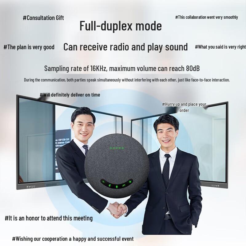 Hongshidao BT12S Wireless Bluetooth USB Conference Mic Speaker System (CN version)