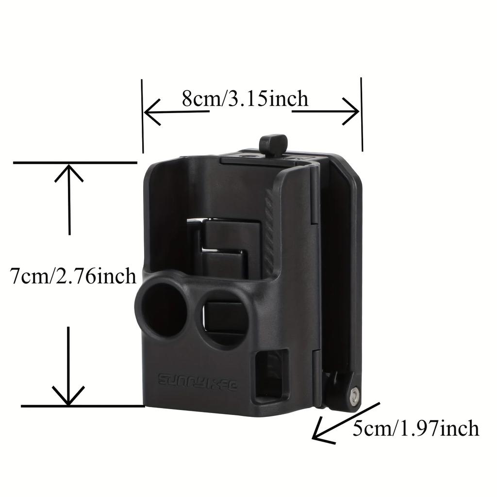 Sunnylife Magnetic Mount Base for DJI Osmo Pocket 3 (1-Pack) - Adjustable Desktop Stand with Strong Magnetic Grip