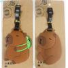 X7XC Japanese Capybara PVC Identification Portable Label for Backpacks and Phones