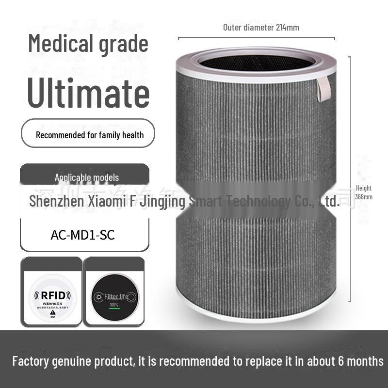 „Aktivkohlefilter für Xiaomi Luftreiniger 1/2/3/Pro – Formaldehyd-Entfernung“