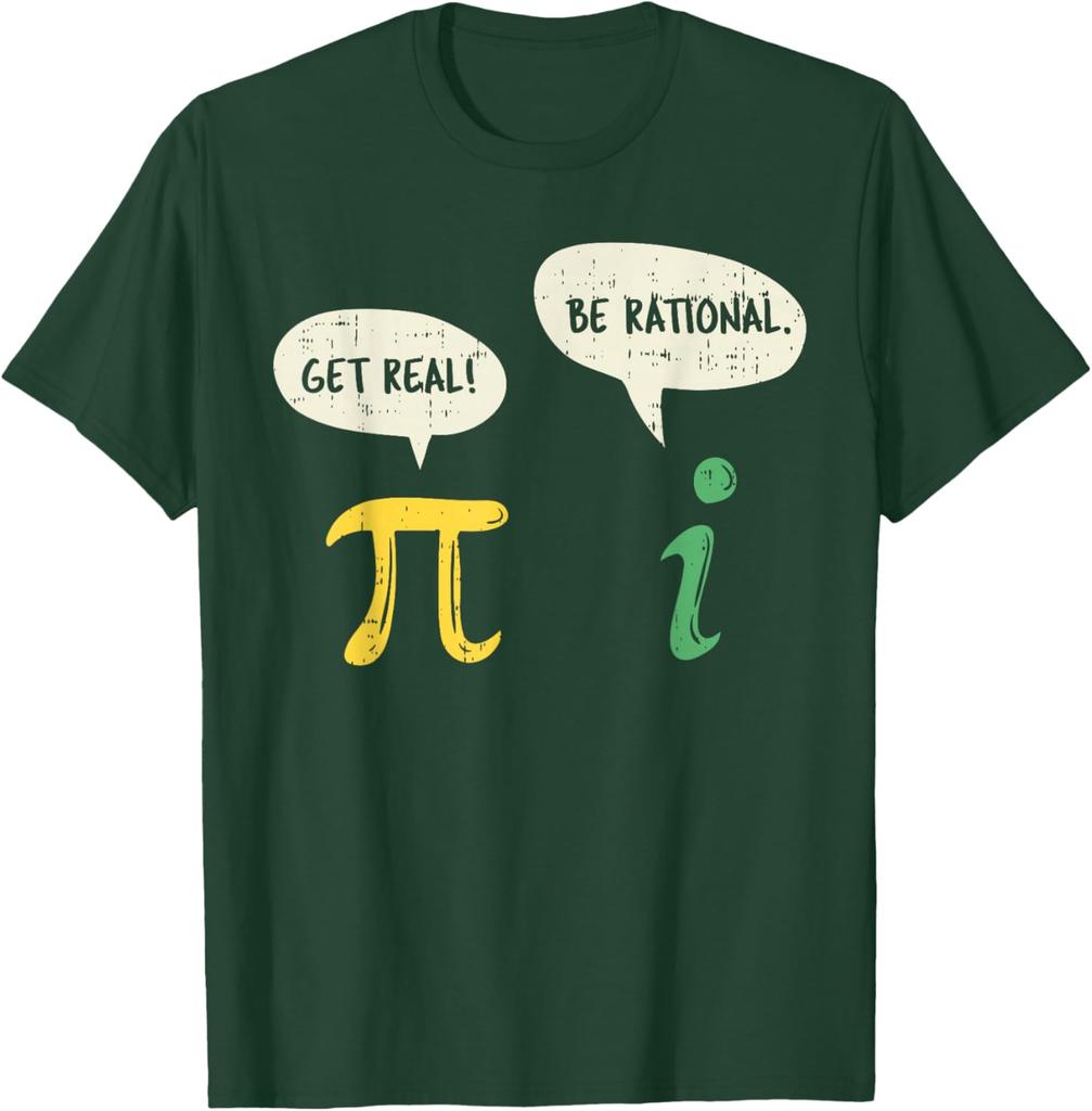 Funny Get Real Be Rational Shirt Pi Math Teacher Gift TShirt for Teachers