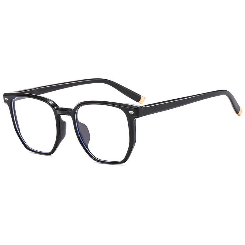 2025 UV Protection Square Blue Sunglasses: Women's Retro & Men's Large Face