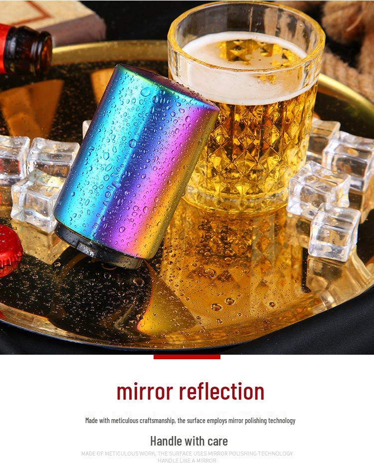 Automatický nerezový otvírák na láhve a víno pro domácí a barové použití