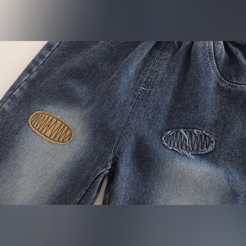 Dětská ležérní souprava s dlouhým rukávem, pohodlné každodenní oblečení