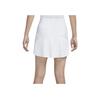 Nike SS24 Dri-Fit Comfortable Quick-Dry Logo Print Tennis Skirt Women Skirts White Black FD6533-100
