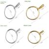 1/4pcs Rings Four-Claw Gemstone Claw Meson Holder Jewelry Tool Equipments Ring Stone Gemstone Holder Display