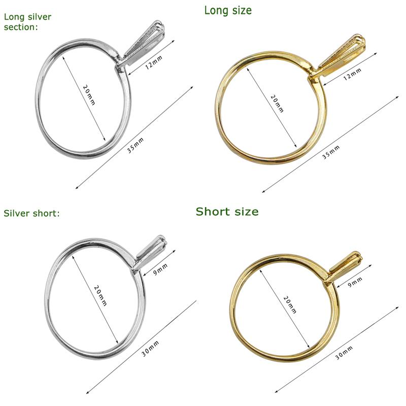 1/4pcs Rings Four-Claw Gemstone Claw Meson Holder Jewelry Tool Equipments Ring Stone Gemstone Holder Display