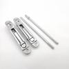 Stainless Steel Top & Bottom Concealed Door Latch