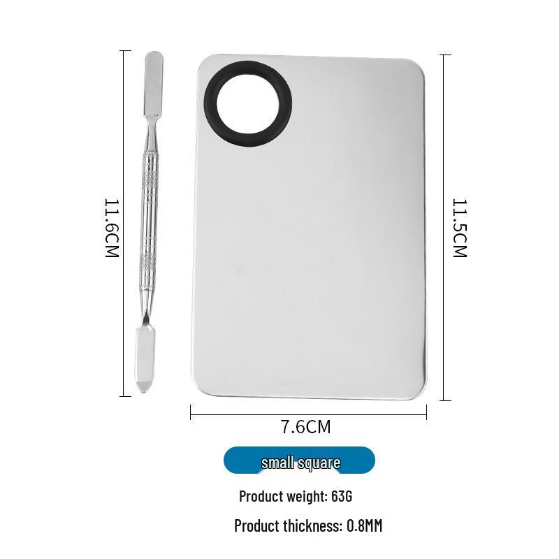 Stainless Steel Nail Art Palette Paint Tray