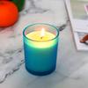 Colored Glass Cup Fragrance Candle Indoor Soy Wax Fragrance-free Mosquito Repellent Candlestick Gift Box Aromatherapy