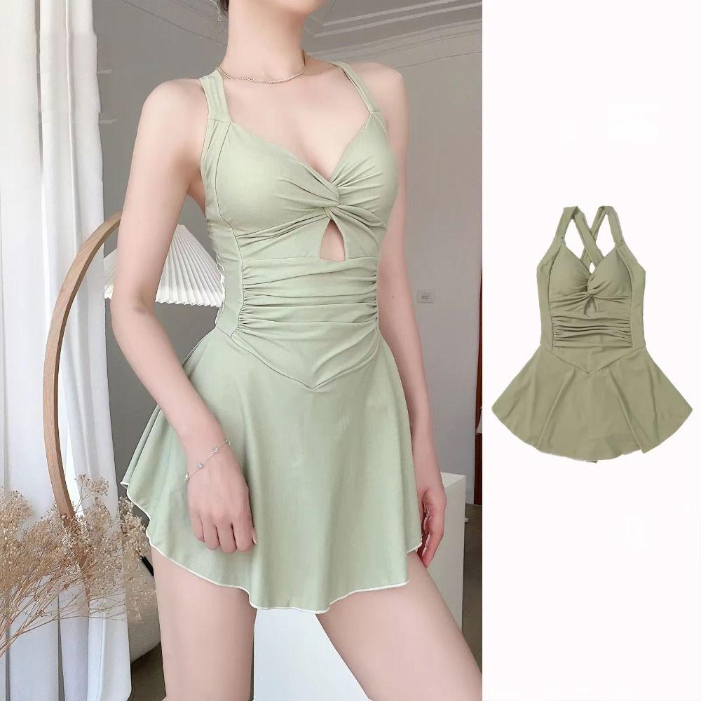 Swim Suit Beach Swimwear Waterproof Summer Beach Dress Women Beach Wear Swim Skirt  Summer