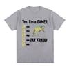T-shirt à manches courtes imprimé motif été Mode Simple Confortable Respirant Unisexe et Unisexe T-shirt