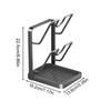 Adjustable chopping board Pot Lid Holder Carbon steel Practicality Drain Durable Home Countertop Shelf Kitchen Shelf
